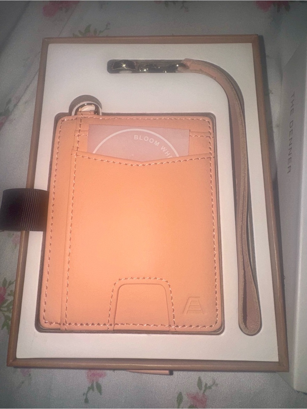 ANDAR Peach Card Holder - Collaboration Edition